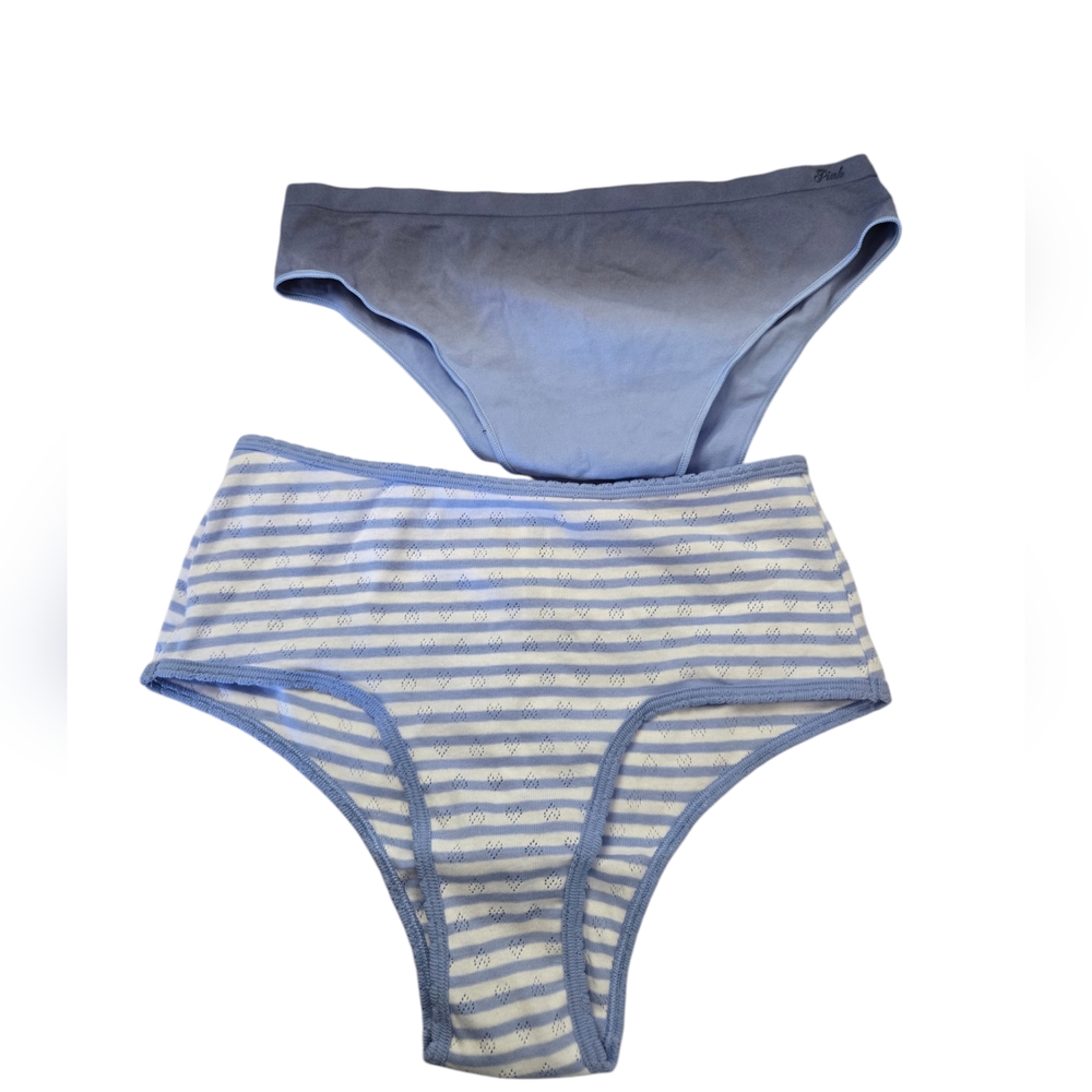 NWT Victoria's Secret Panty Bundle of 2 Size L
